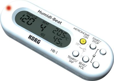 KORG HB-1WH - M&eacute;tronome Avec D&eacute;tecteur D'humidit&eacute; blanc