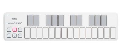 KORG  nano key 2 blanc - clavier midi