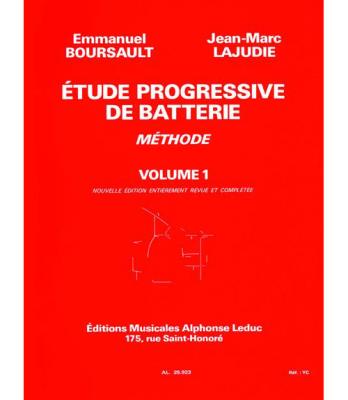 LEDUC Etude Progressive De Batterie - Volume 1