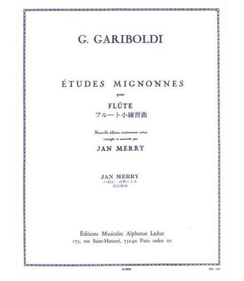LEDUC Gariboldi G. - Etudes Mignonnes - Flute