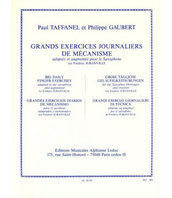 LEDUC Taffanel/gaubert - Grands Exercices Journaliers - Saxophone
