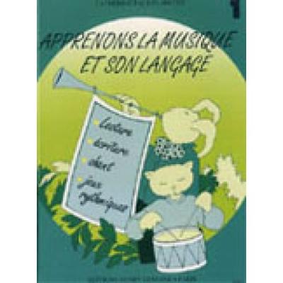 LEMOINE M&eacute;thodes et p&eacute;dagogie  FALSON-SEGUIN C. - APPRENONS LA MUSIQUE ET SON LANGUAGE VOL.1 Eveil musical