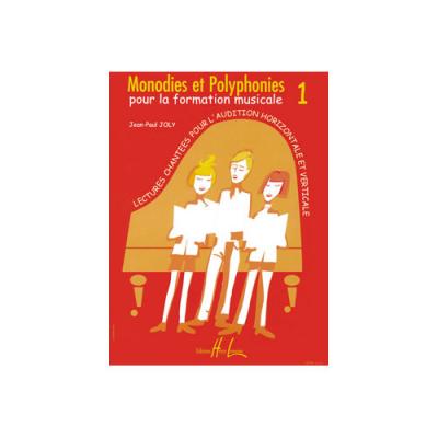 LEMOINE Monodies Et Polyphonies Pour Le 2&deg; Cycle Volume 1
