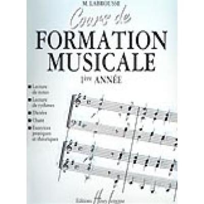 LEMOINE Cours De Formation Musicale Vol.1 - Labrousse