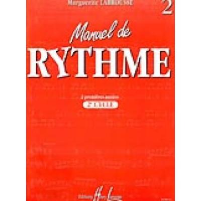 LEMOINE Manuel De Rythme 2 Premi&egrave;res Ann&eacute;es 2&deg; Cycle Volume 2