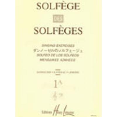 LEMOINE Solf&egrave;ge Des Solf&egrave;ges Vol.1A Sans Acc. - Lavignac