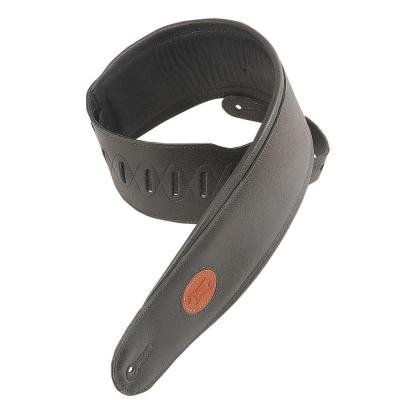 LEVY S Levy's MSS2-WHT Sangle de Guitare Garment Leather Guitar Strap - White
