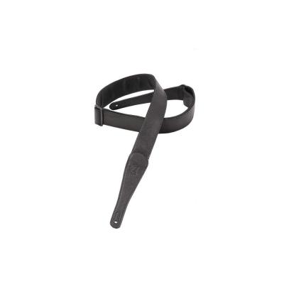 LEVY S M7GG-BLK - Sangle Guitare Cuir Black