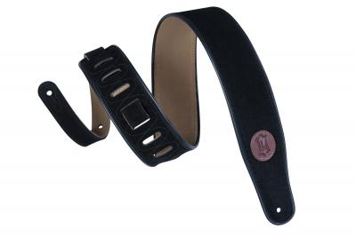 LEVY S MSS3-BLK Standard Suede- sangle guitare daim 6,3 cm