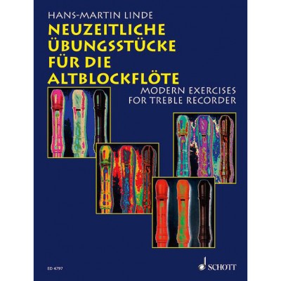 SCHOTT Linde - Modern Exercises For Treble Flute A Bec