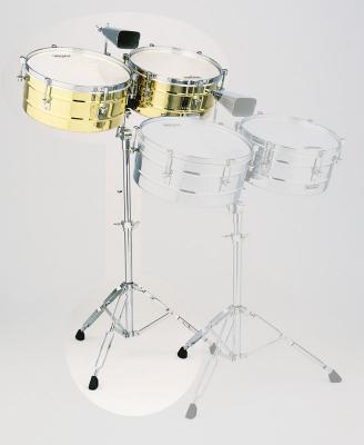LATIN PERCUSSION Timbales Tito Puente Signature 14/15 - Laiton