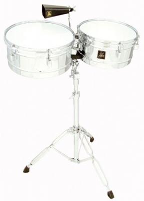 LATIN PERCUSSION Percussions LP  LP A256 ASPIRE 13 & 14 ACIER Timbales