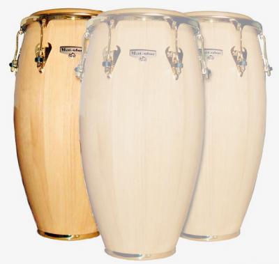 LATIN PERCUSSION LP Matador Wood 11 3/4 Conga Natural Chrome Hardware