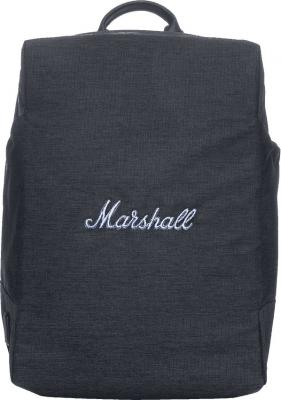 MARSHALL LIFESTYLE Sac a Dos City Rocker Marshall Urban Style 17L Noir Logo Blanc