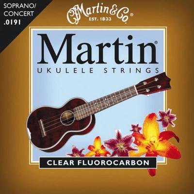 MARTIN STRINGS MARTIN Cordes Ukul&eacute;l&eacute; Soprano/Concert fluorocarbone