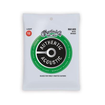 MARTIN STRINGS MARTIN Cordes Authentic Silked, Light, 80/20