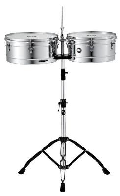 MEINL  Percussion Timbales Headliner Series - chrome 13"" + 14"" (HT1314CH)