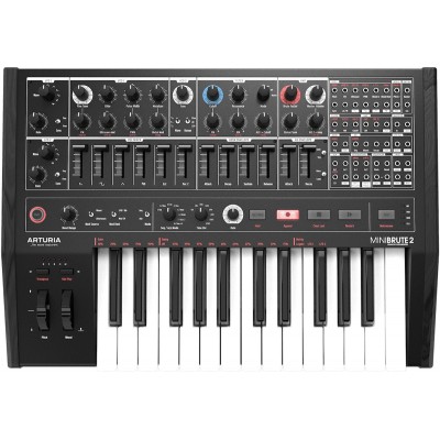 ARTURIA  Minibrute2-Bk - Clavier Analogique 25 Touches - Noir