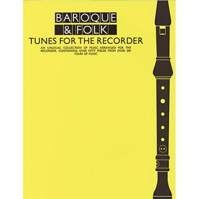 MUSIC SALES AMER Baroque and Folk - Tunes for the Recorder