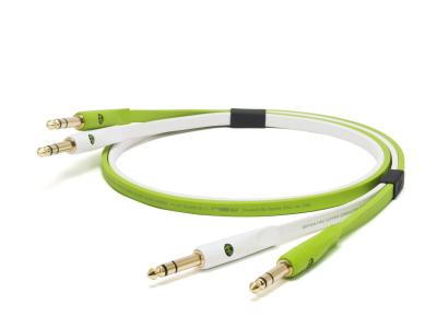 NEO BY OYAIDE Neo NEOTRSB1M C&acirc;ble 2x Jack 6.3mm / 2x Jack 6.3mm Classe B - 1m