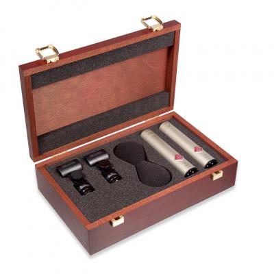 NEUMANN  KM 185 Stereo Set micro &agrave; condensateur hypercardio&iuml;de (paire st&eacute;r&eacute;o)