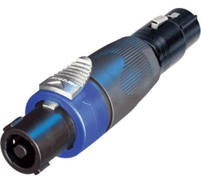 NEUTRIK Adaptateur pour haut-parleur NA4FX-F Speakon m&acirc;le - XLR femelle