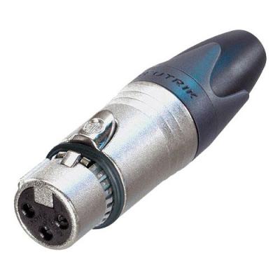 NEUTRIK  NC3FXX-EMC - 3-pol XLR Connecteur femelle - Connecteur XLR 3 pol.