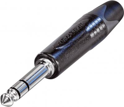 NEUTRIK  NP3XBAG Connecteur Jack 6,35 mm st&eacute;r&eacute;o Noir
