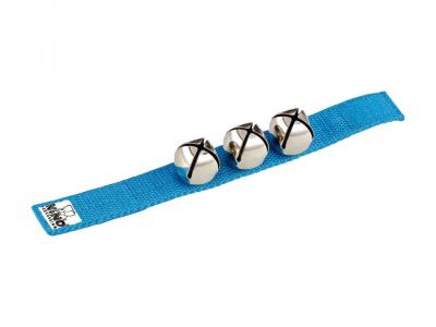 NINO  by Meinl 961B Percussion Wrist Bells Blue