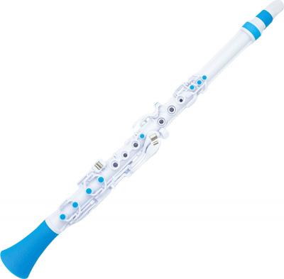 NUVO  Clarin&eacute;o - Clarinette - Cl&eacute; De Do/ut - Blanche Et Bleue - Abs