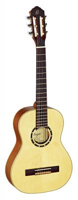 ORTEGA  R121-1/2 - Guitare Classique 1/2 - Naturel Satin&eacute; (+Housse)
