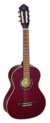 ORTEGA  R121-3/4 - Guitare Classique 3/4 - Bordeaux Brillant (+Housse)