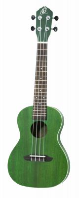 ORTEGA  Ruforest - Ukulele Concert Okoume Vert Satin&eacute;
