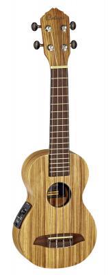 ORTEGA Ukulele Soprano &Eacute;lectro  Zebra Rfu10ze (+ Housse)