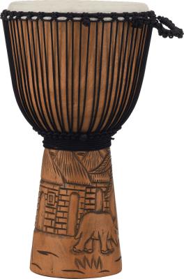 PEARL DRUMS Pearl Pbjwr-12/69512 Wood Djembe, Mit Seilstimmsystem