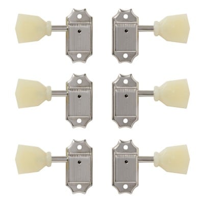 GIBSON ACCESSORIES Pieces Detachees Deluxe Reissuestyle Tuner Set Nickel