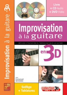 PLAY MUSIC PUBLISHING Devignac Emmanuel - Improvisation A La Guitare En 3D CD + DVD
