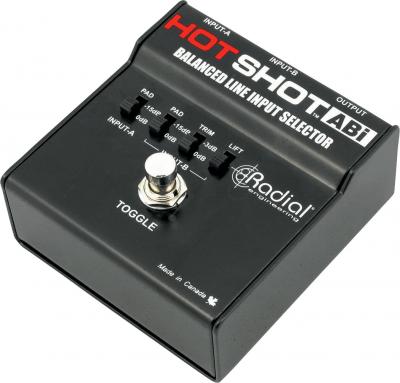 RADIAL  Hotshot-Abi - S&eacute;lecteur D'entr&eacute;es