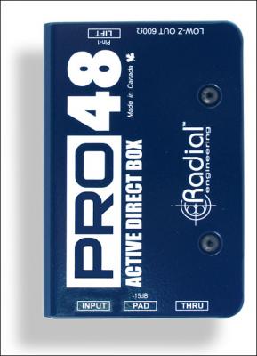 RADIAL  Engineering bo&icirc;te de direct active Pro48