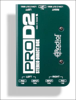 RADIAL  Sonorisation Pro-d2 Di Passive