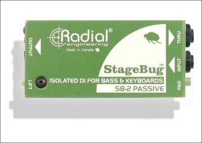 RADIAL  Sb-2-passive - Bo&icirc;te De Direct Passive - Vert