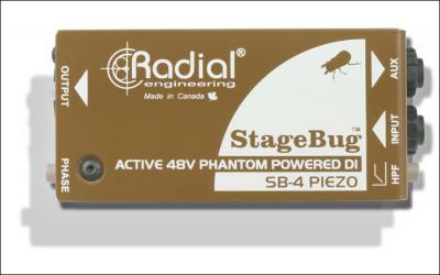 RADIAL SB-4-PIEZO - DI pour micro pi&eacute;zo