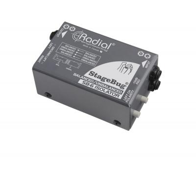 RADIAL SB-6-ISOLATOR - Isolateur de ligne st&eacute;r&eacute;o