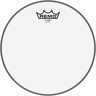 REMO BD-0310-00 - Peau Diplomat Transparente 10 pour Tom/ Caisse claire