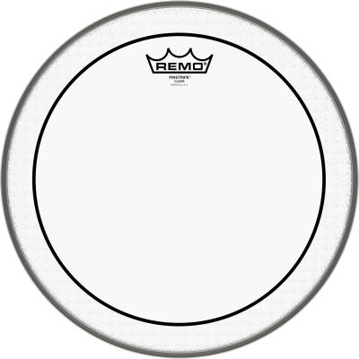 REMO Peau Pinstripe transparent 13'' - Tom et caisse claire PS-0313-00