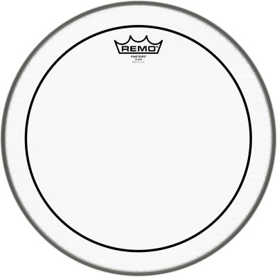 REMO Pinstripe transparent 14'' - Peau Tom, Tom Basse, caisse claire