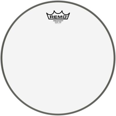 REMO  Ambassador 12'' Transparente - Peau De Timbre