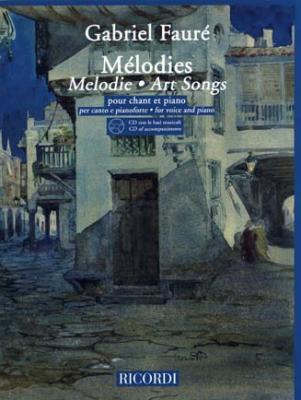 RICORDI M&eacute;lodies - Melodie - Art Songs