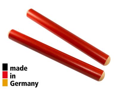 ROHEMA  Claves H&ecirc;tre 20x2cm Rouge - &Eacute;veil Musical