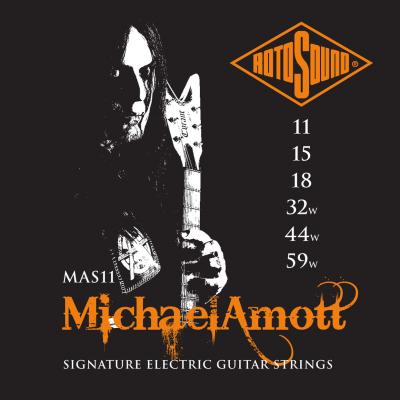 ROTO SOUND Rotosound MAS11 Michael Amott Signature - Jeu de cordes guitare &eacute;lectrique - 11-59
